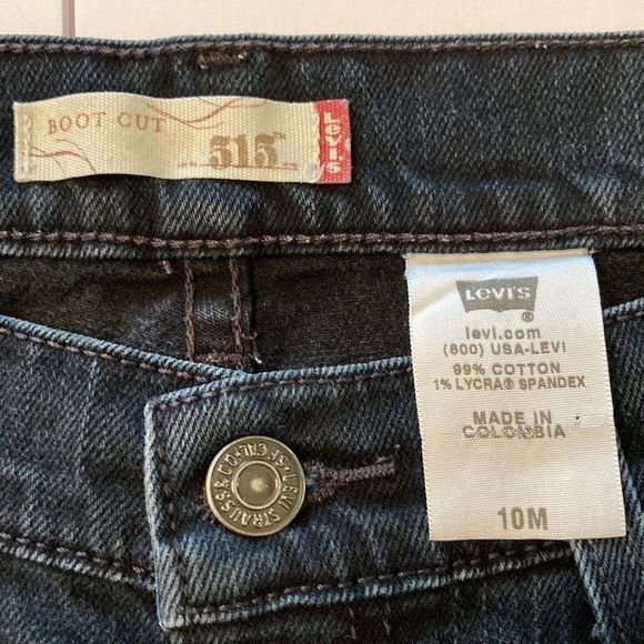 LEVI'S Jeans 515 Jeans Dark Wash Bootcut Jeans - Picture 7 of 12